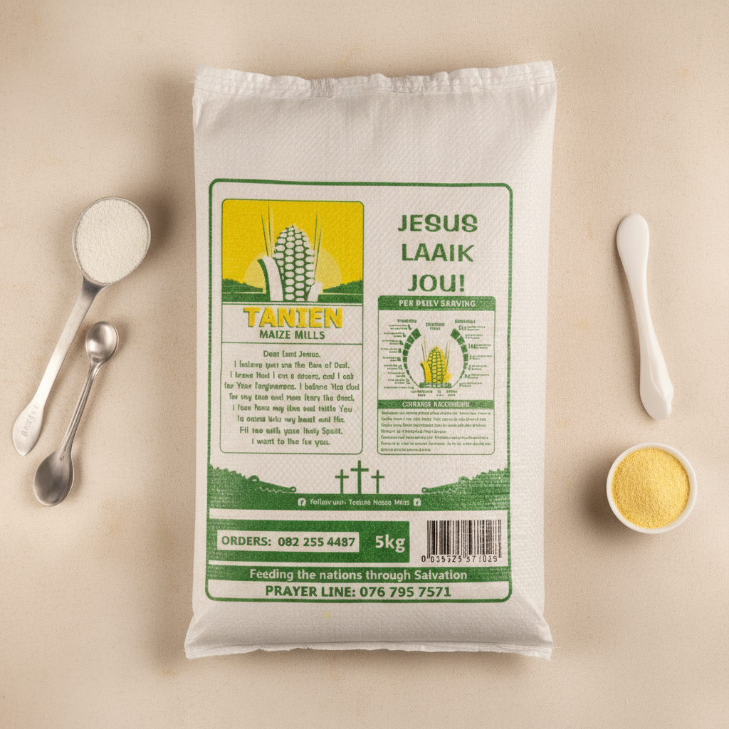Tanien Maize Meal - Braai pap