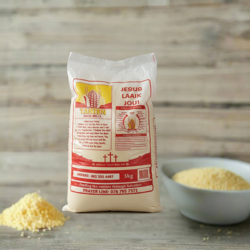Tanien Maize Meal - Braai pap (Growwe meel)
